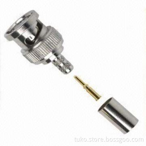 BNC connector for RG174 cable